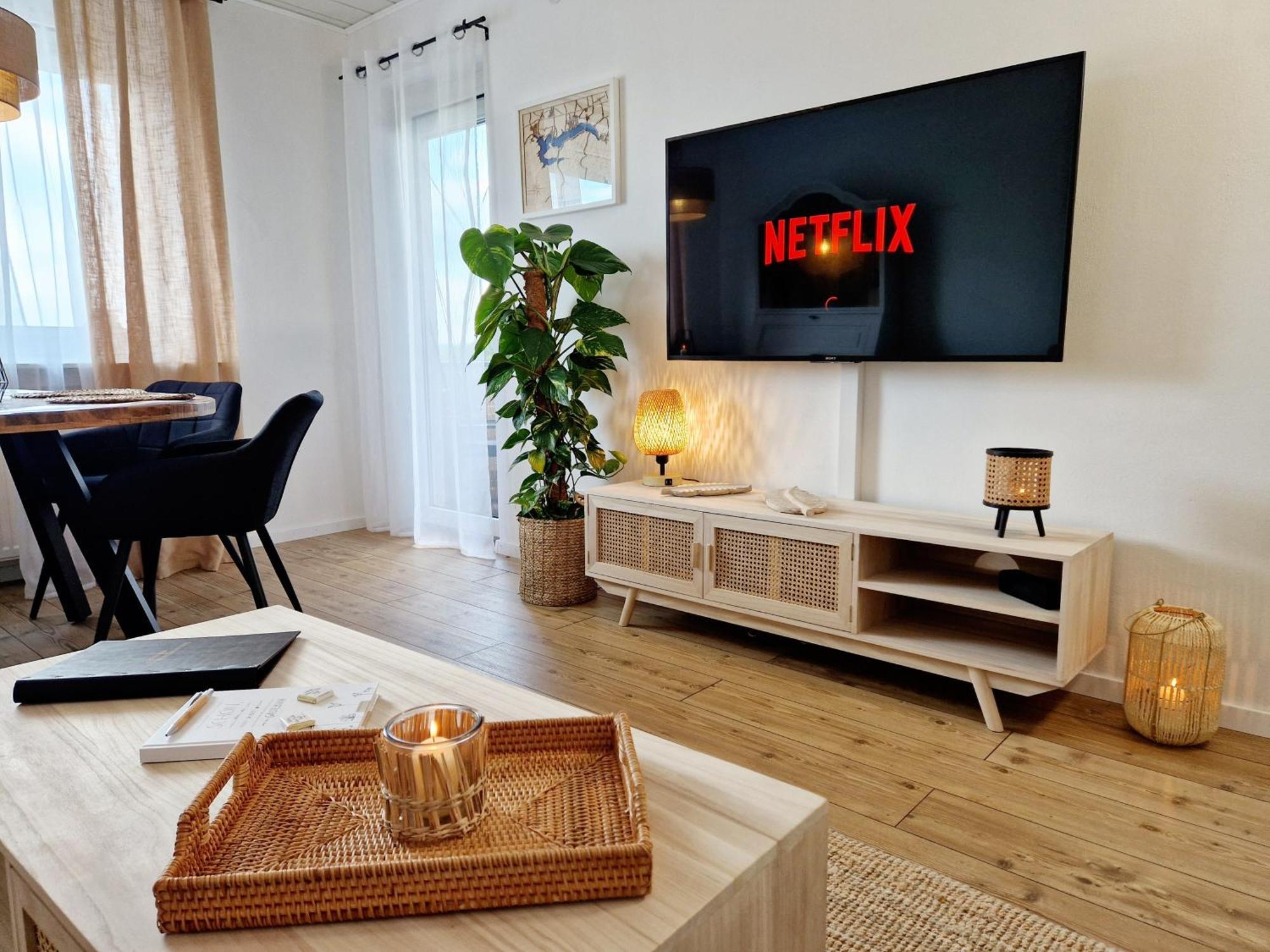 Ferienwohnung Sonnenhang Im Boho-Stil Mit Balkon Möhnesee Exterior foto